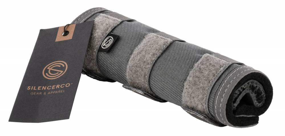 SILENCERCO SUPPRESSOR COVER 7.5" GREY HIGH TEMPERATURE